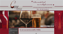Desktop Screenshot of lacaveauxsaveurs.com