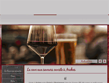 Tablet Screenshot of lacaveauxsaveurs.com